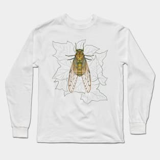 Cicada On Ivy Long Sleeve T-Shirt